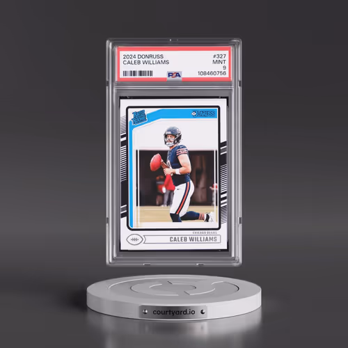 2024 Panini Donruss #327 Caleb Williams (PSA 9 MINT)