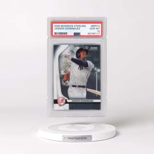 2020 Bowman Sterling #BPR15 Jasson Dominguez (PSA 10 GEM MINT)