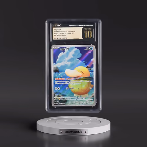 2025 Mega Dream ex - M2a #199/193 Psyduck - Art Rare Holo (CGC 10 PRISTINE)
