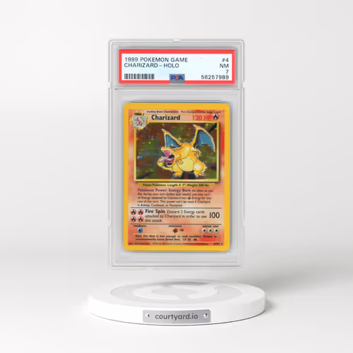 1999 Pokémon Game #4 Charizard - Holo (PSA 7 NM)