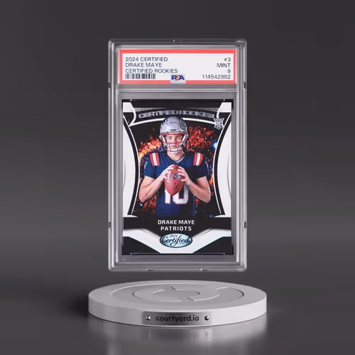 2024 Panini Certified Certified Rookies #3 Drake Maye (PSA 9 MINT)
