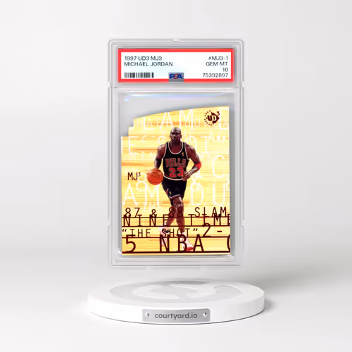1997 UD3 MJ3 #MJ3-1 Michael Jordan (PSA 10 GEM MINT)