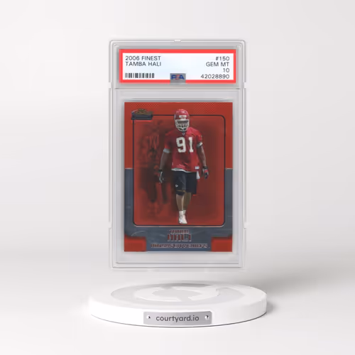 2006 Finest #150 Tamba Hali (PSA 10 GEM MINT)