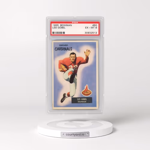 1955 Bowman #50 Les Gobel (PSA 6 EX-MT)