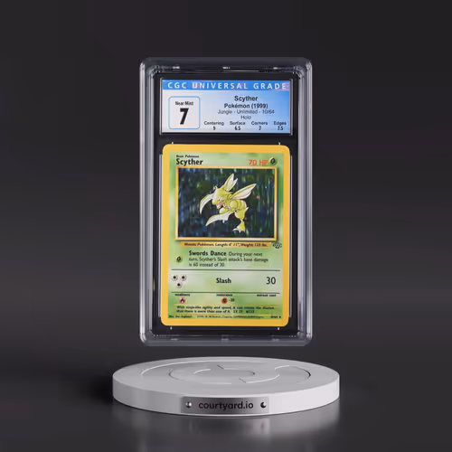 1999 Jungle #10/64 Scyther - Holo (CGC 7 NM)