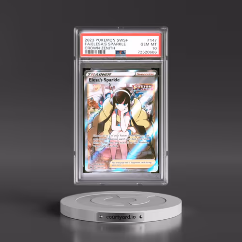 2023 Pokémon Sword and Shield Crown Zenith #147 Elesa's Sparkle - Full Art (PSA 10 GEM MINT)
