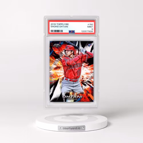 2018 Topps Fire #150 Shohei Ohtani (PSA 9 MINT)