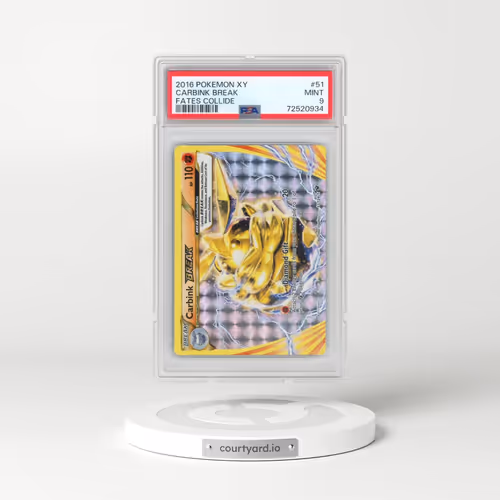 2016 Pokémon XY Fates Collide #51 Carbink Break (PSA 9 MINT)