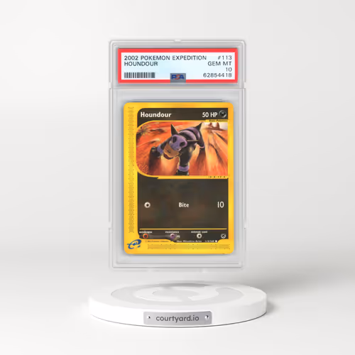 2002 Pokémon Expedition #113 Houndour (PSA 10 GEM MINT)
