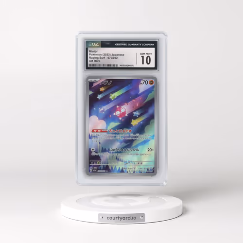 2023 Raging Surf #070/062 Minior - Art Rare Holo (CGC 10 GEM MINT)