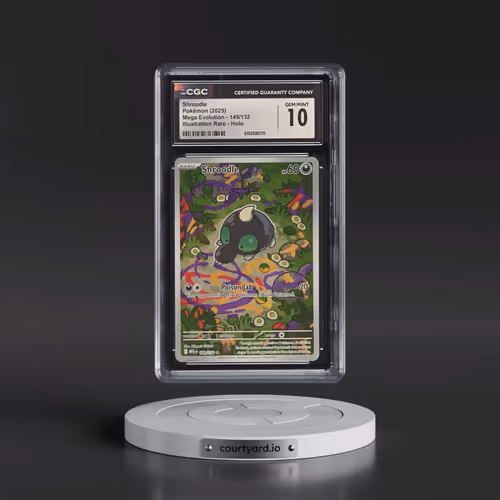 2025 Mega Evolution - MEG EN #149/132 Shroodle - Illustration Rare Holo (CGC 10 GEM MINT)