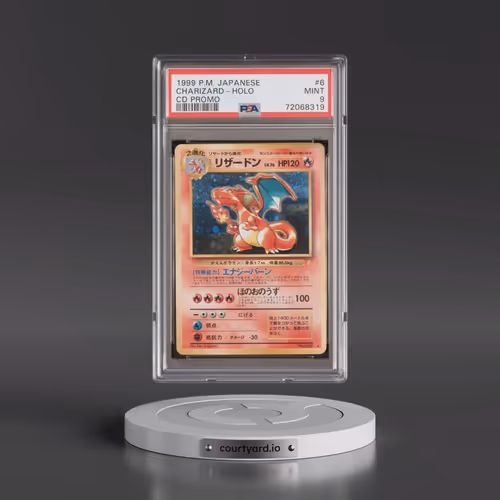 1999 Pokémon CD Promo #6 Charizard - Holo CD Promo (PSA 9 MINT)