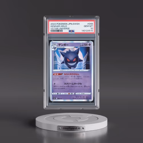 2022 Pokémon Sword & Shield Vstar Universe #048 Gengar - Holo (PSA 10 GEM MINT)