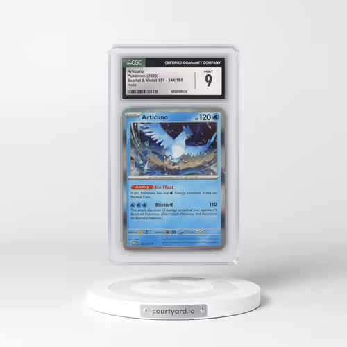 2023 Scarlet & Violet 151 - MEW EN #144/165 Articuno - Holo (CGC 9 MINT)