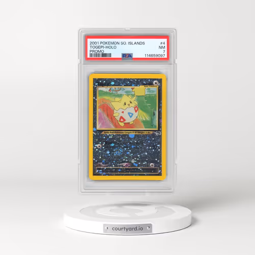 2001 Pokémon Southern Islands Promo #4 Togepi - Holo (PSA 7 NM)