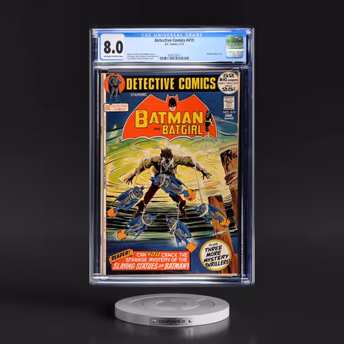 Detective Comics #419 CGC 8.0 Off-white to White Pages (DC Comics, 1/72) - Universal