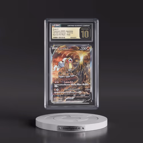 2022 VSTAR Universe #213/172 Entei V - Special Art Rare Holo (CGC 10 PRISTINE)