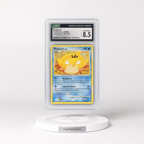 2009 Platinum #87/127 Psyduck (CGC 8.5 NM-MT+)