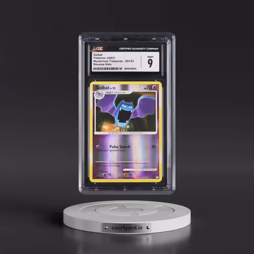 2007 Mysterious Treasures #50/123 Golbat - Reverse Holo (CGC 9 MINT)