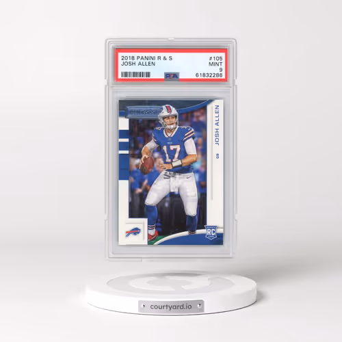 2018 Panini Rookies & Stars #105 Josh Allen (PSA 9 MINT)