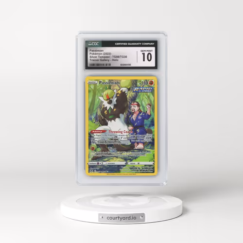 2022 Silver Tempest #TG08/TG30 Passimian - Trainer Gallery Holo (CGC 10 GEM MINT)