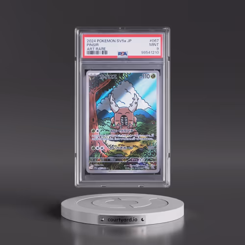 2024 Pokémon Sv5a-Crimson Haze #067 Pinsir - Art Rare (PSA 9 MINT)