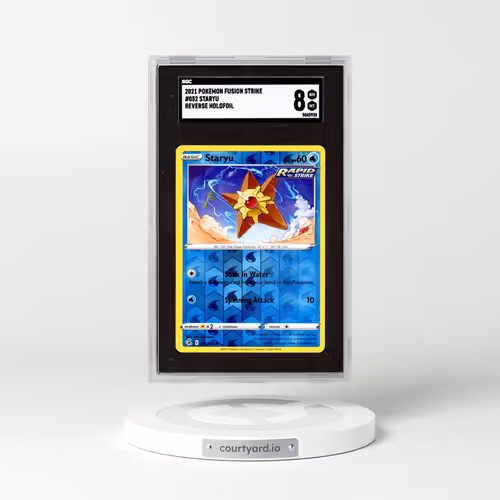 2021 Fusion Strike #52 Staryu - Holo (SGC 8 NM-MT)