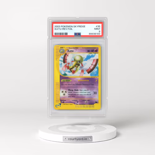 2003 Pokémon Skyridge #35 Xatu - Reverse Foil (PSA 9 MINT)