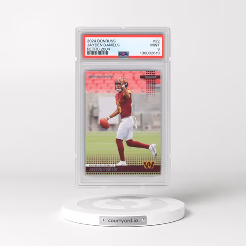 2024 Panini Donruss Retro 2004 #22 Jayden Daniels (PSA 9 MINT)