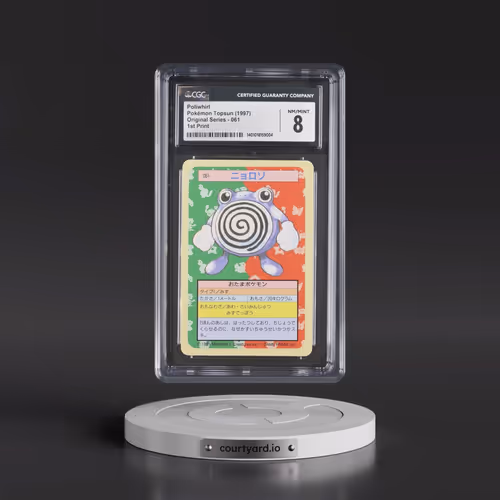 1997 (Only One Pokémon) Original Series #061 Poliwhirl - (Blue Back) 1st Print (CGC 8 NM-MT)