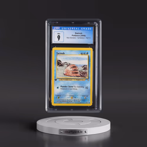 2000 Neo Genesis #79/111 Swinub - 1st Edition (CGC 9 MINT)