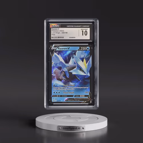 2022 Lost Origin #048/196 Kyurem V - Holo (CGC 10 GEM MINT)