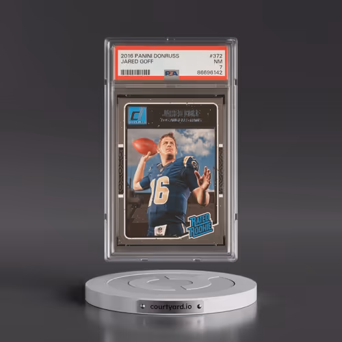 2016 Panini Donruss #372 Jared Goff (PSA 7 NM)