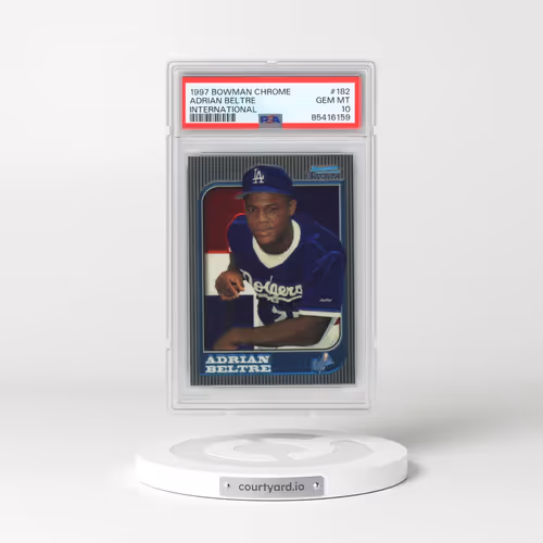 1997 Bowman Chrome International #182 Adrian Beltre (PSA 10 GEM MINT)