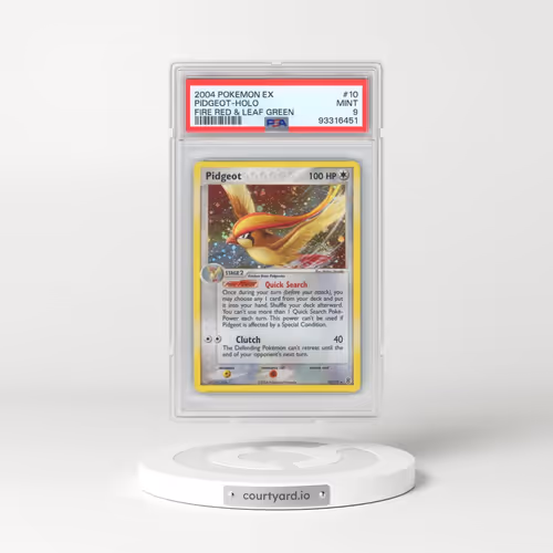 2004 Pokémon EX Fire Red & Leaf Green #10 Pidgeot - Holo (PSA 9 MINT)