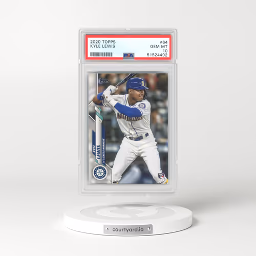 2020 Topps #64 Kyle Lewis (PSA 10 GEM MINT)