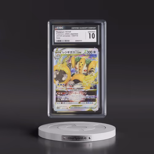 2022 VSTAR Universe #125/172 Regigigas VSTAR - Holo (CGC 10 GEM MINT)