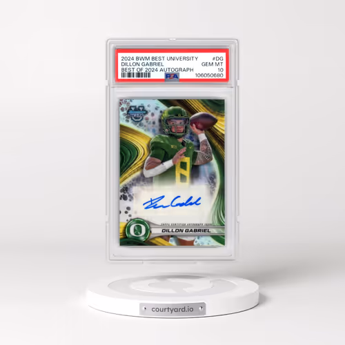 2024 Bowman Best University Best of 2024 Autographs #DG Dillon Gabriel (PSA 10 GEM MINT)