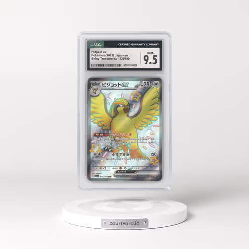 2023 Shiny Treasure ex #335/190 Pidgeot ex (CGC 9.5 MINT+)