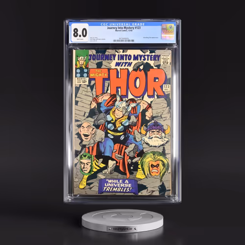 Journey Into Mystery #123 CGC 8.0 White Pages (Marvel Comics, 12/65)