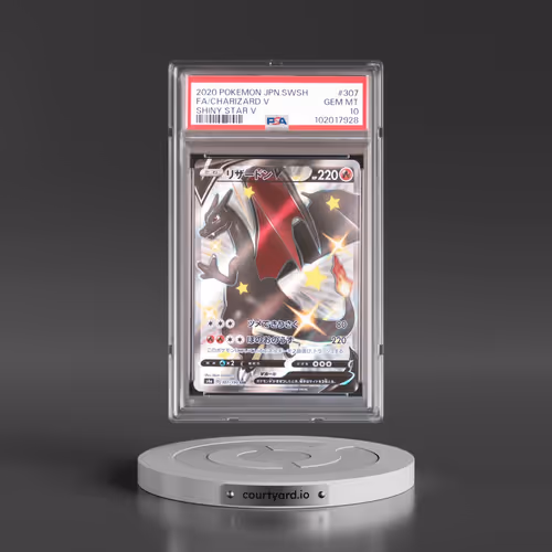2020 Pokémon Sword & Shield Shiny Star V #307 Charizard V - Holo Full Art (PSA 10 GEM MINT)