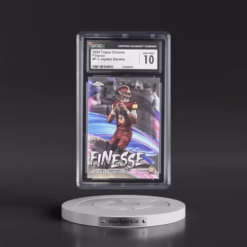 2024 Topps Chrome Finesse #F3 Jayden Daniels (CGC 10 GEM MINT)