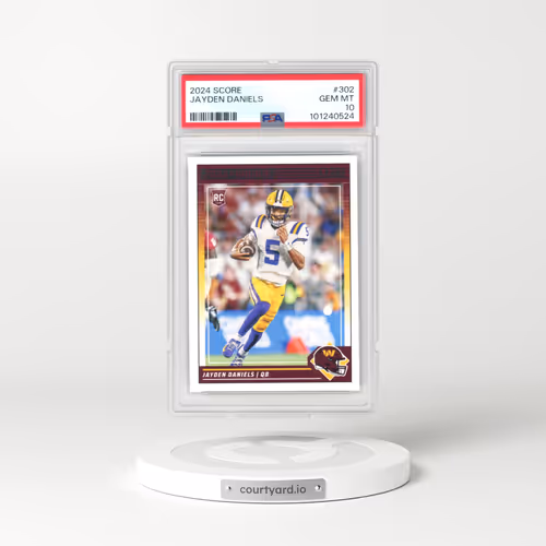 2024 Panini Score #302 Jayden Daniels (PSA 10 GEM MINT)