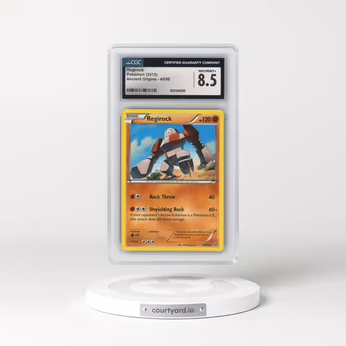 2015 Ancient Origins #40/98 Regirock (CGC 8.5 NM-MT+)