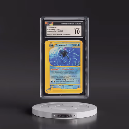 2003 Aquapolis #38/147 Tentacruel (CGC 10 GEM MINT)