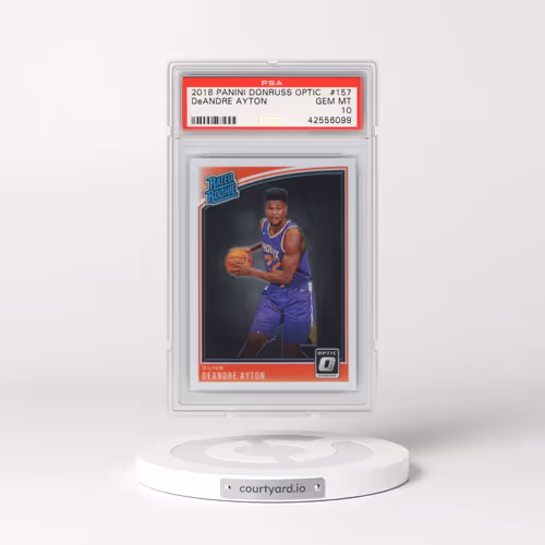 2018 Panini Donruss Optic #157 DeAndre Ayton (PSA 10 GEM MINT)