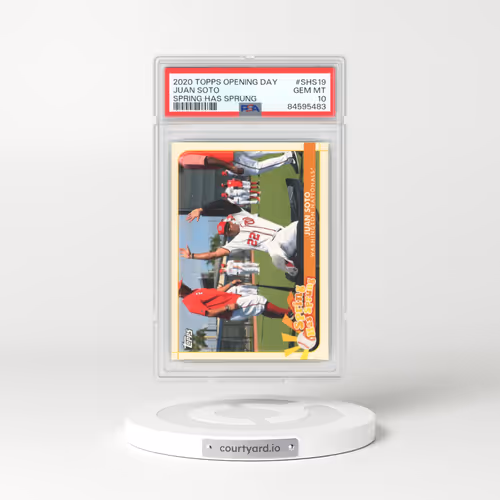 2020 Topps Opening Day #SHS19 Juan Soto - Spring Has Sprung (PSA 10 GEM MINT)