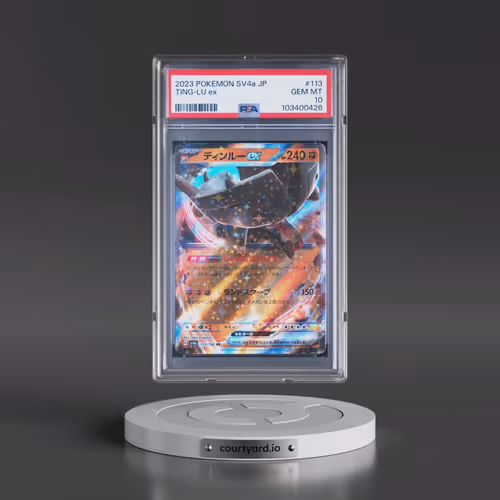 2023 Pokémon Sv4a-Shiny Treasure EX #113 Ting-LU EX - Holo (PSA 10 GEM MINT)