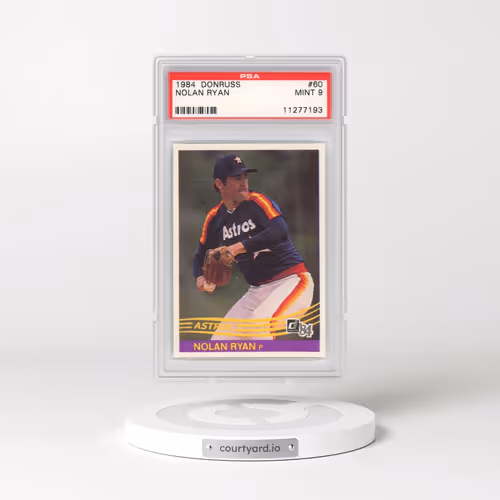 1984 Donruss #60 Nolan Ryan (PSA 9 MINT)