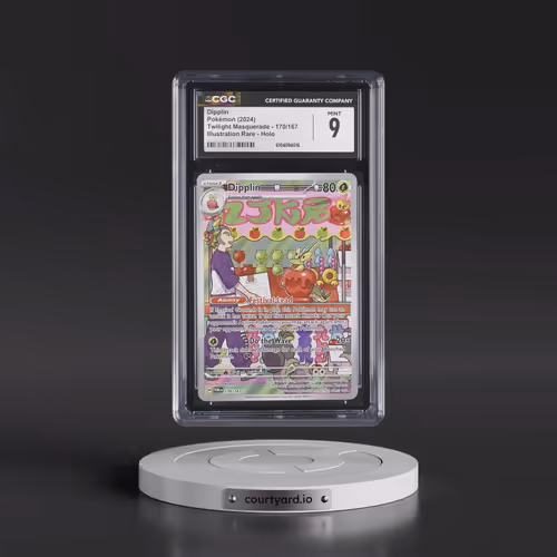 2024 Twilight Masquerade - TWM EN #170/167 Dipplin - Illustration Rare Holo (CGC 9 MINT)